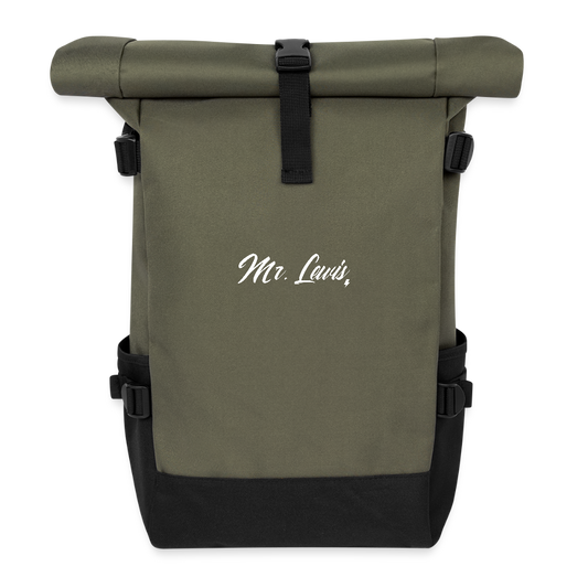 Charity Backpack | BEDRUKT - olive/black