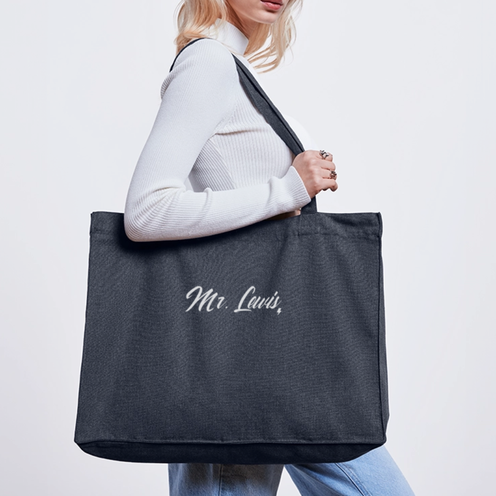 Charity Recycled Shopping Bag | BEDRUKT - midnight blue