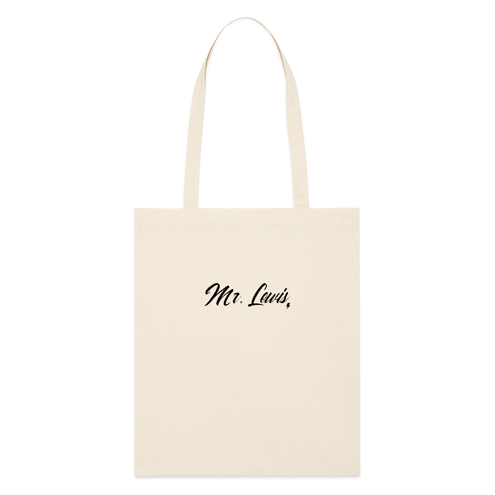 Charity Tote Bag | BEDRUKT - natural raw