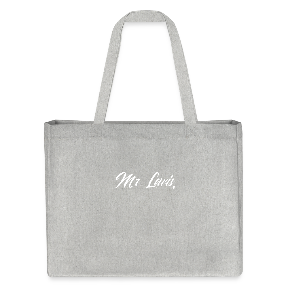 Charity Recycled Shopping Bag | BEDRUKT - heather grey